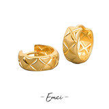 Брендовые минималистичные глянцевые модные универсальные серьги, в корейском стиле