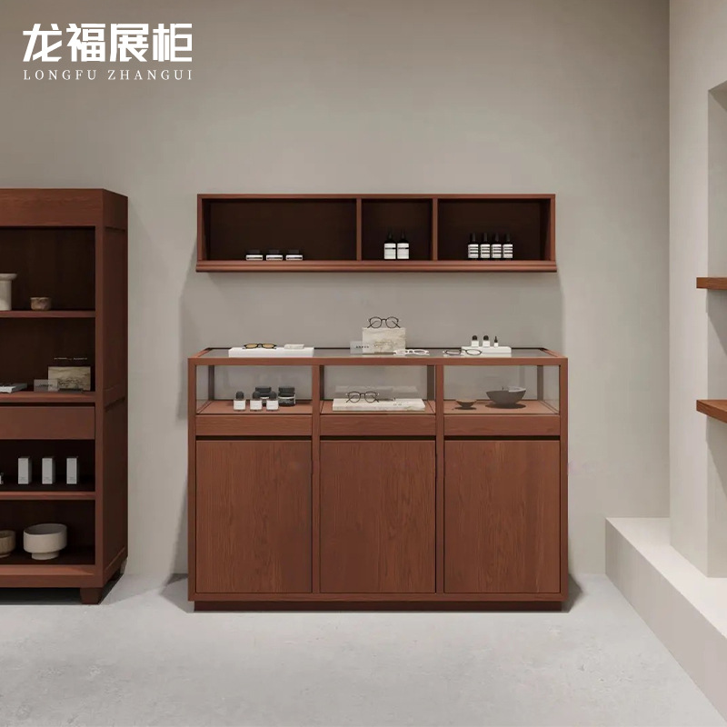 珠宝店产品玉器饰品展示柜货柜精油服装店多功能展柜储物柜中岛柜