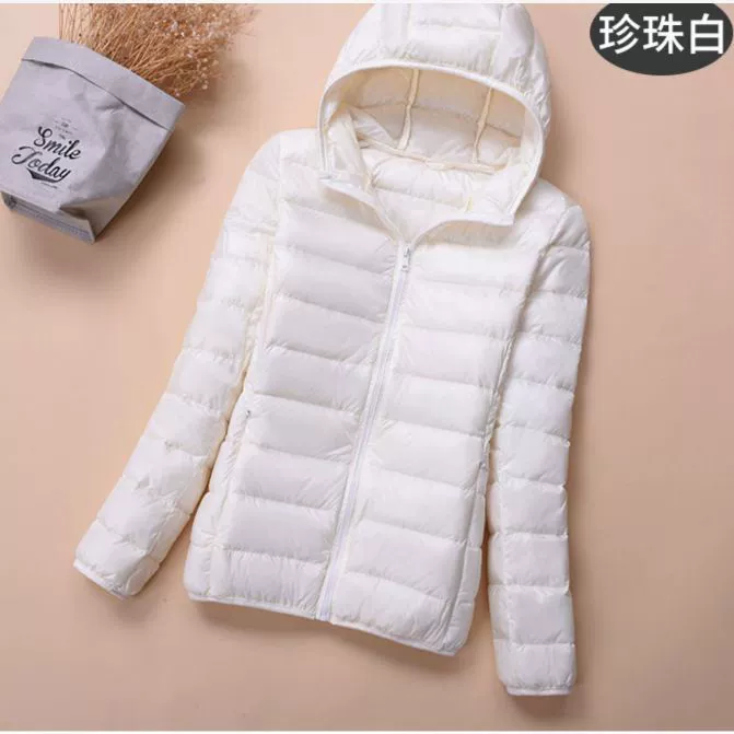 Демисезонная бархатная куртка с пухом из утиного пуха, Standing Collar или капюшон, легкая весна 2025