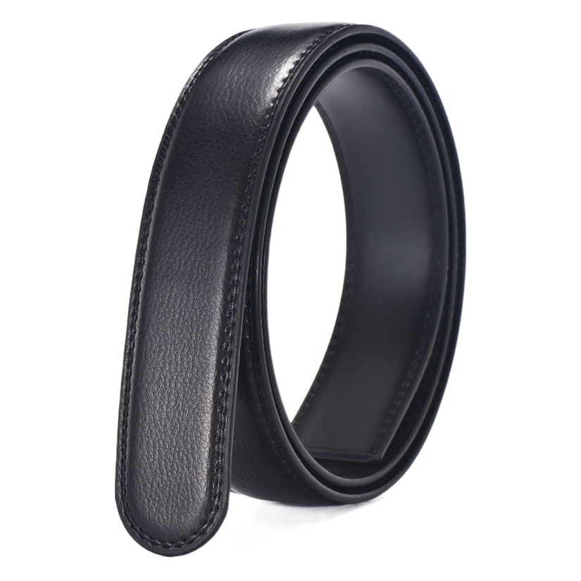 Paul cinturón de cuero genuino de los hombres tira automática hebilla pura piel de vaca pura cinturón sin cabeza cinturón de los hombres