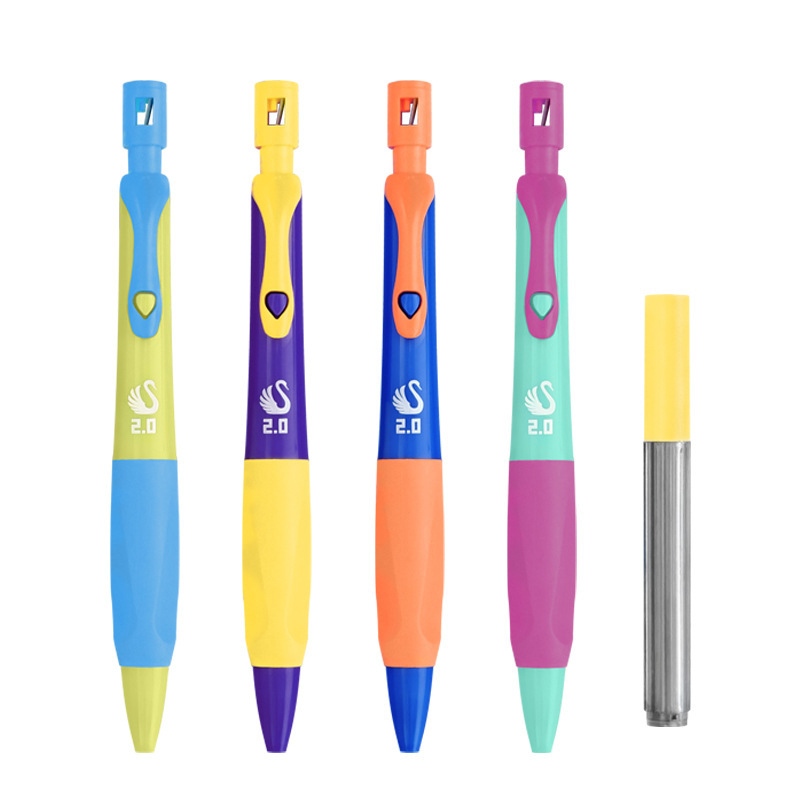 Shibao デューティー クロスボーダー ポジティブ ペン 小学生用 シャープペンシル 2.0 芯補正 握り姿勢が壊れにくい 自動鉛筆|undefined