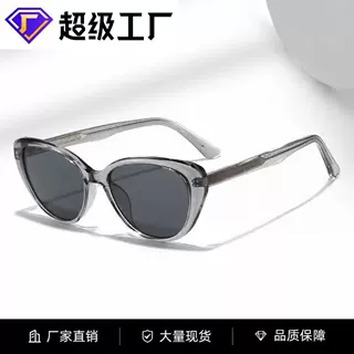新款时尚跨境专供扁针系列太阳镜防紫外线墨镜TR丙酸插针太阳镜
