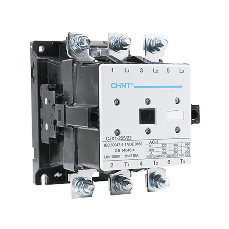 正泰电器 交流接触器 CJX1-205/22 220V 交流接触器