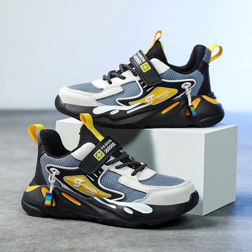 Children's Shoes for Boys, Summer 2025 Mesh Running Shoes with Soft Sole, Breathable and Casual Sports Shoes Trend