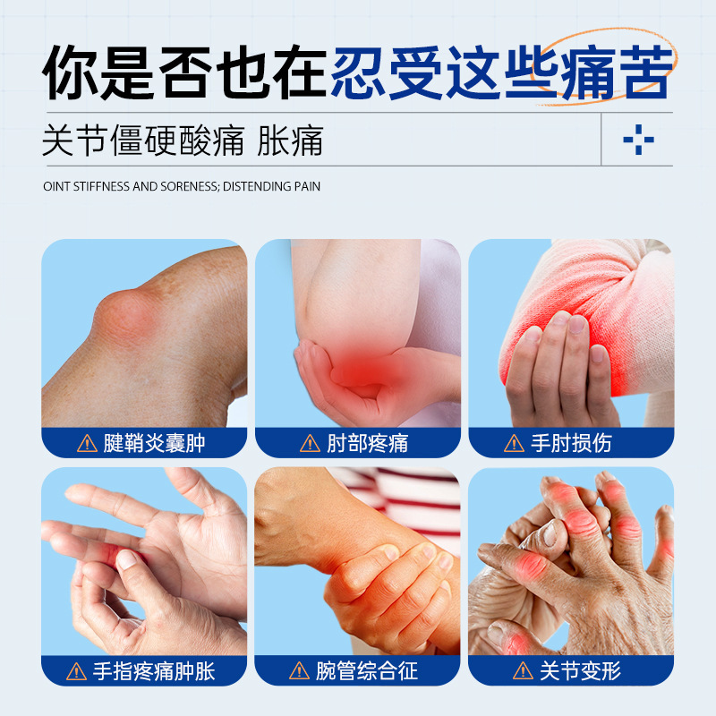 Tongputang 腱鞘炎特別軟膏親指関節痛手首指鼓パック医療遠赤外線ゲル|undefined