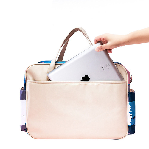 Yinxiuli fashionable one-shoulder cross-body portable mommy bag waterproof large-capacity multi-functional mother and baby outing bag maternity bag