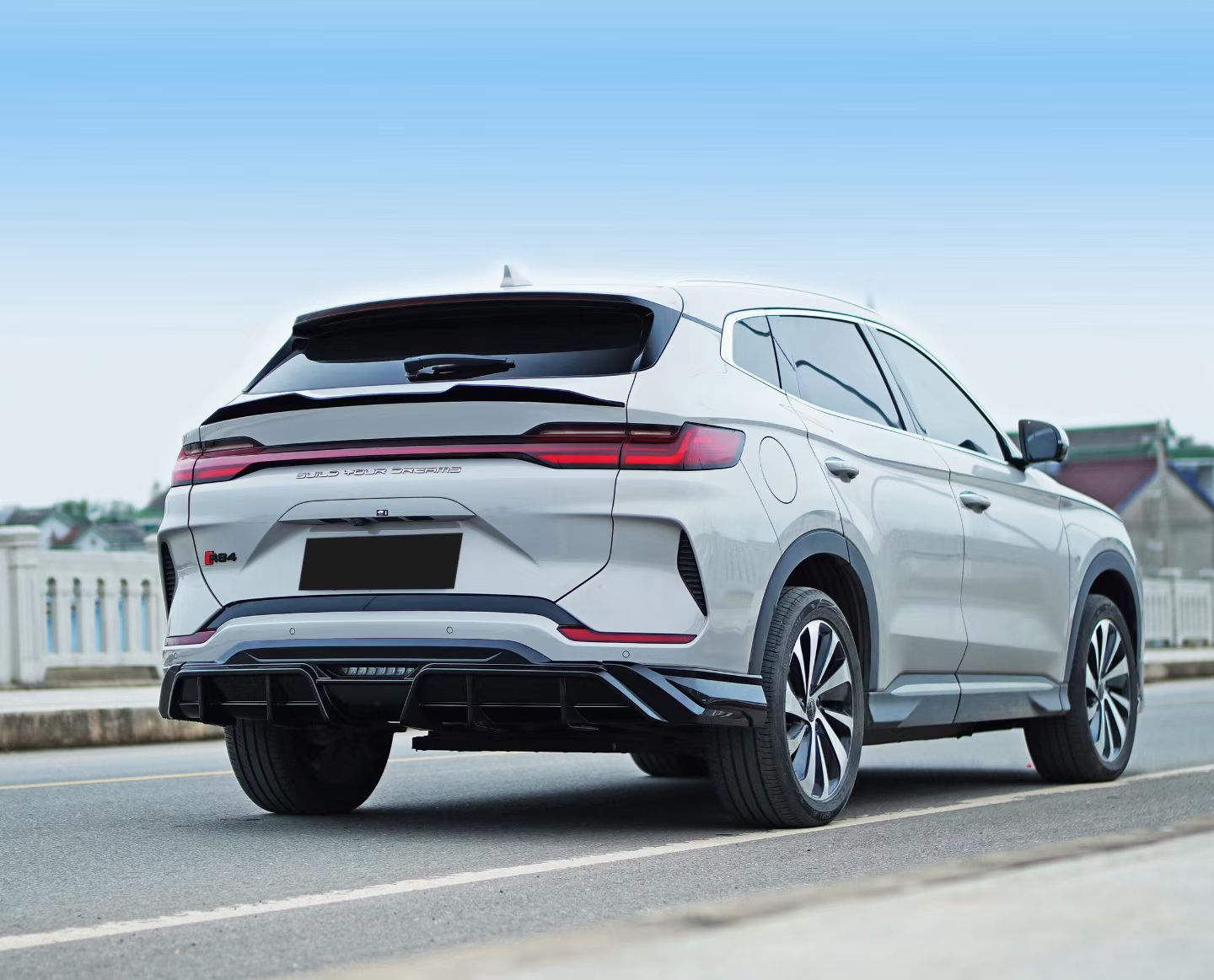 Suitable for 23-25 Byd Song Plus Front Spoiler Modification, Small Body Kit, Rear Diffuser, Rear Wing, Front and Rear Lip