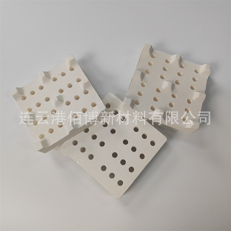 莫来石堇青石绝缘陶瓷板 散热片 承烧板 氧化铝陶瓷结构件批发