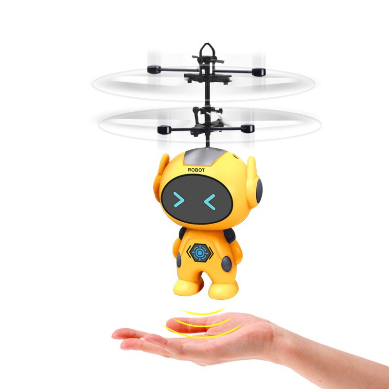 remote control aircraft Aerocraft robot UAV charge Shatterproof Induction Aerocraft pupil Toys boy