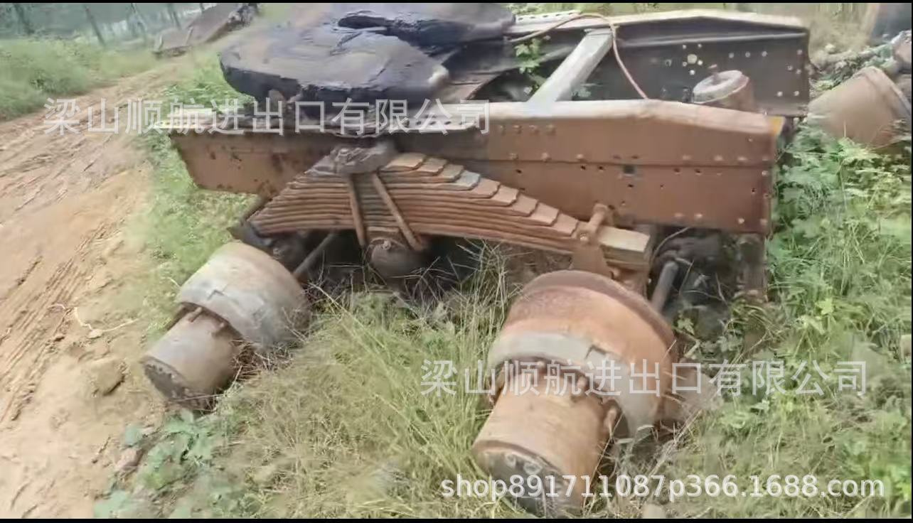 Used Truck Axle Trailer Parts Beiben Heavy Truck Axle Double Axle Integrated Rear Axle Used Truck Axle
