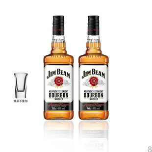 2֧�b ���e��ռ߅��ʿ��750mlJim Beam����������ʿ�� ԭ�b�M��