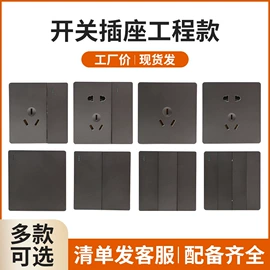 墙壁开关;墙壁插座;调速开关
