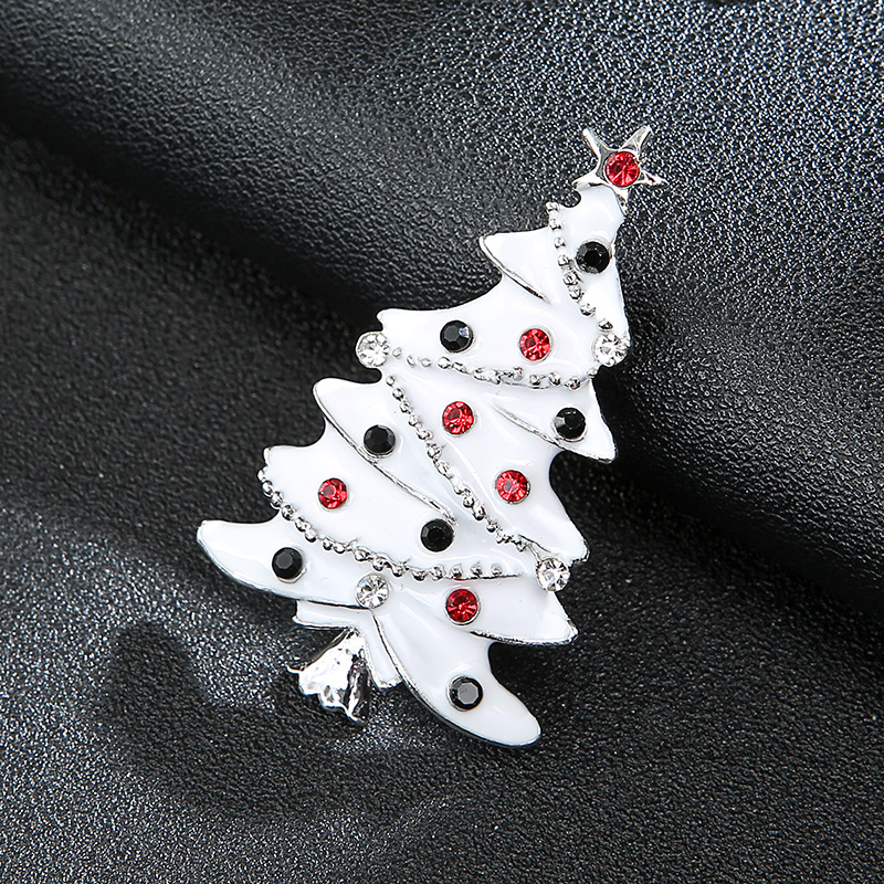 Cute Christmas Hat Santa Claus Elk Alloy Plating Men's Brooches display picture 3