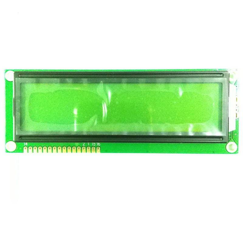 LCD液晶显示模组LCM黄绿屏蓝屏显示器字符显示屏16x2行1602B