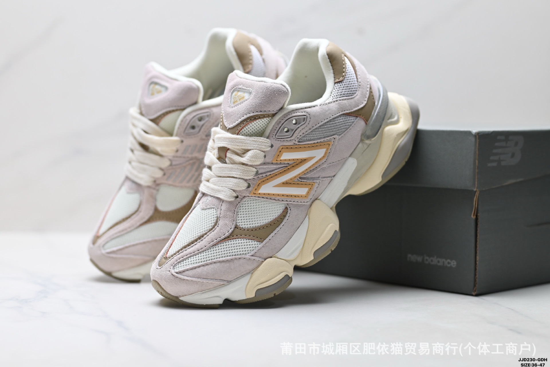 Comercio exterior nb9060 zapatos de papá New bailun Millennium Little Elephant pezuña zapatillas deportivas masculinas y femeninas red running 100 zapatos de correr