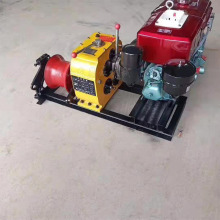 電動小型絞磨機 多功能柴油牽引絞磨機電纜收線機