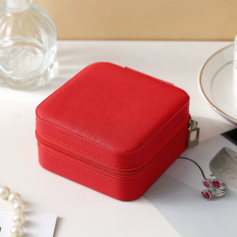 Storage Box Jewelry Box Portable Leather Jewelry from Yomiego