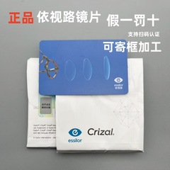 メガネの規格品は視路レンズによって結晶膜をドリルしてきれいにします。