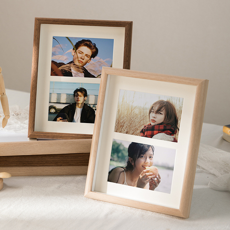 Photo washing to make photo frame combination table wholesale 810 inch wedding photo Children's photo frame wall hanging two in three