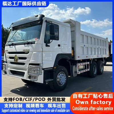 Manufacturer's Cross-Border Classic Model Howo, Brand New 10-Wheel Drive Dump Truck, Cargo Sand and Gravel 371/430 Dump Truck