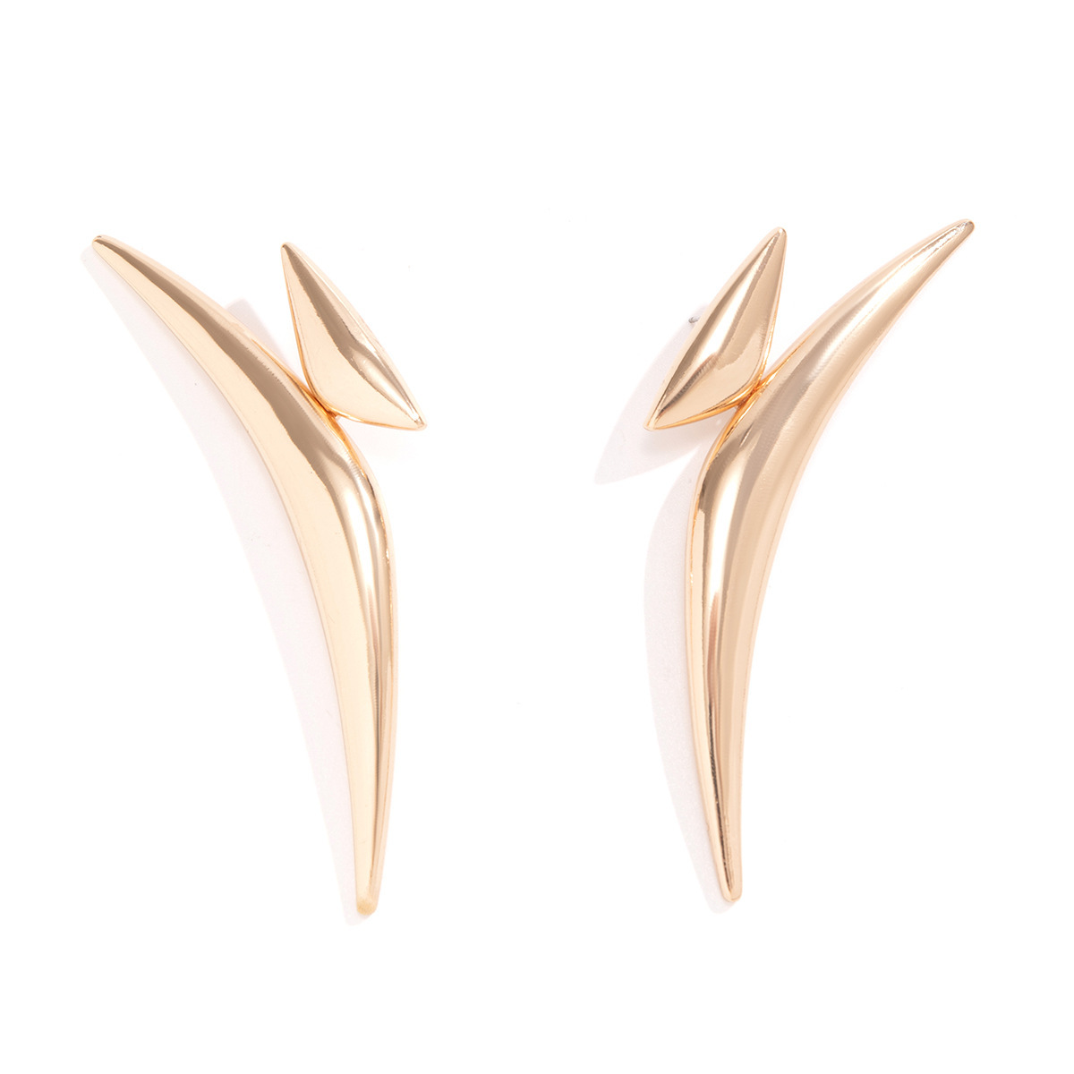 Women's Gender 1 Piece Simple Style Solid Color Plating Alloy Ear Studs