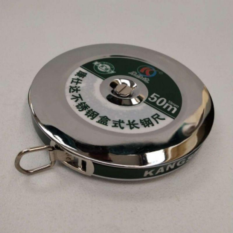 米钢卷尺3010建筑工程20米防锈不锈钢卷尺测量大米防水m15圆盘m50