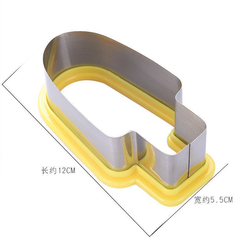 Modelo de corte de fruta verano sandía corte artefacto decoración del hogar forma de la placa herramienta de molienda de pasta de acero inoxidable divisor creativo