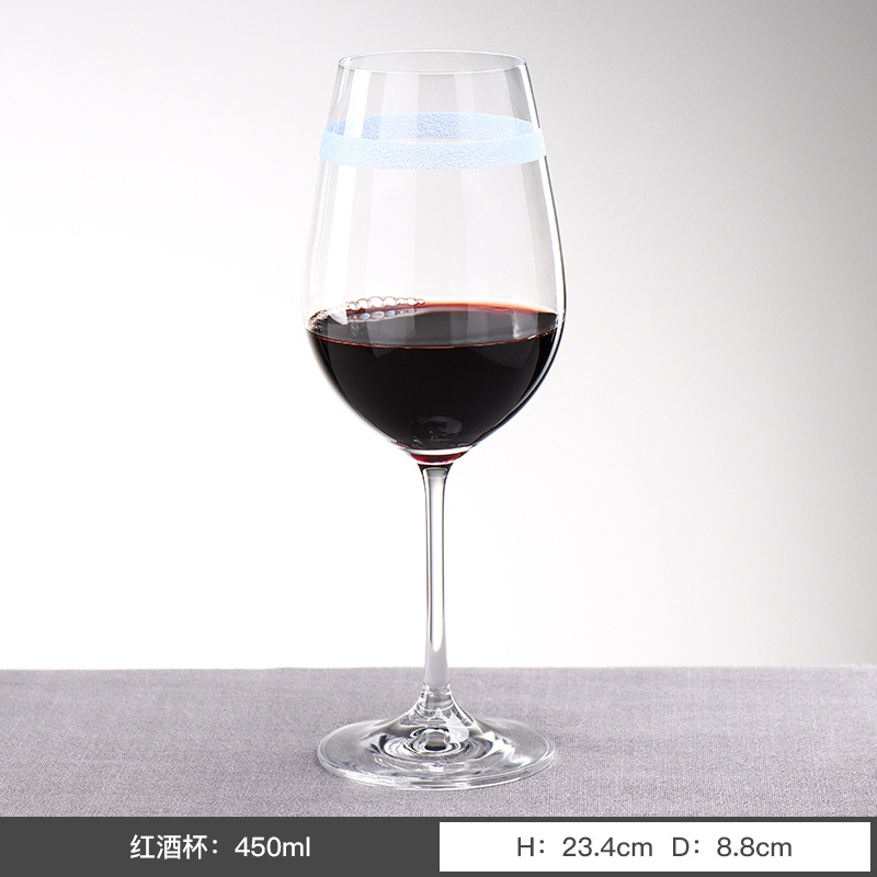 Checo Lexus importa la creatividad europea de lujo ligero sin plomo taza de cristal nueva taza de vino de uva de colores taza ligera