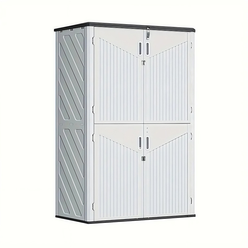 屋外 HDPE 収納キャビネット庭中庭雑貨収納キャビネットクリーニングツールキャビネットバルコニークリーニング収納ボックス卸売|undefined
