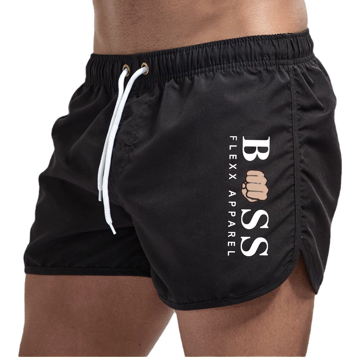 Fashionable beach multicoloured sports shorts, Aliexpress, for import, polyester
