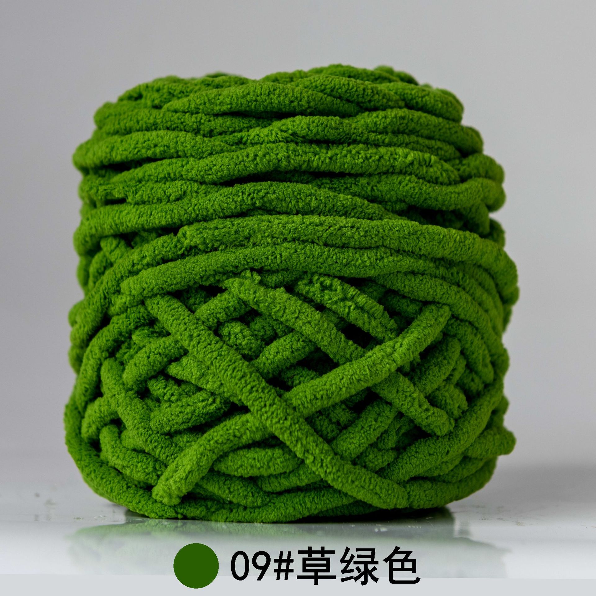 Hilo de la tira de hielo hilo de una sola hebra de lana gruesa bola de aguja hilo tejido a mano bolsa bufanda material de DIY Paquete de fábrica al por mayor