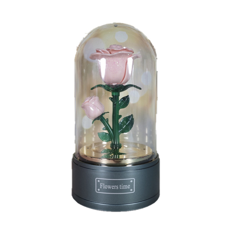 Caja de música rosa