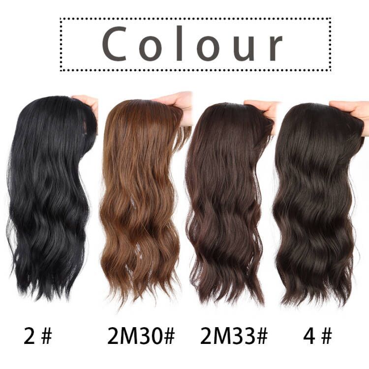 Queue de cheval en cheveux synthétiques avec ondulations_voghion.com