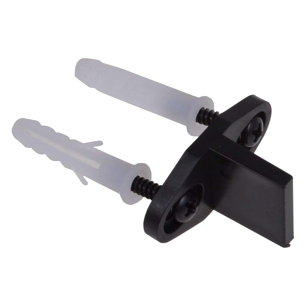 Puerta corredera Stop swing Dispositivo de ranura recta Límite de puerta competencia solo POM material Puerta de Granero colgando accesorios de riel de puerta de madera stop swing device