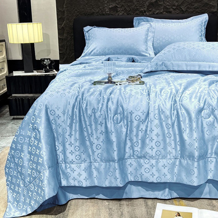 그린-스카이 블루 여름