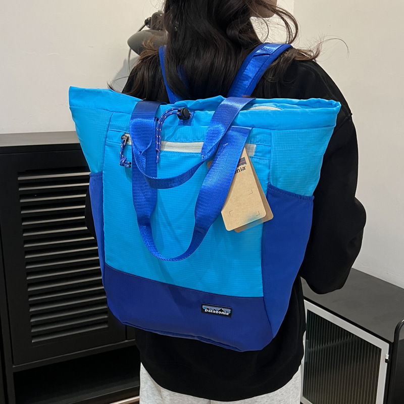 Sports handheld folding backpack for men and women