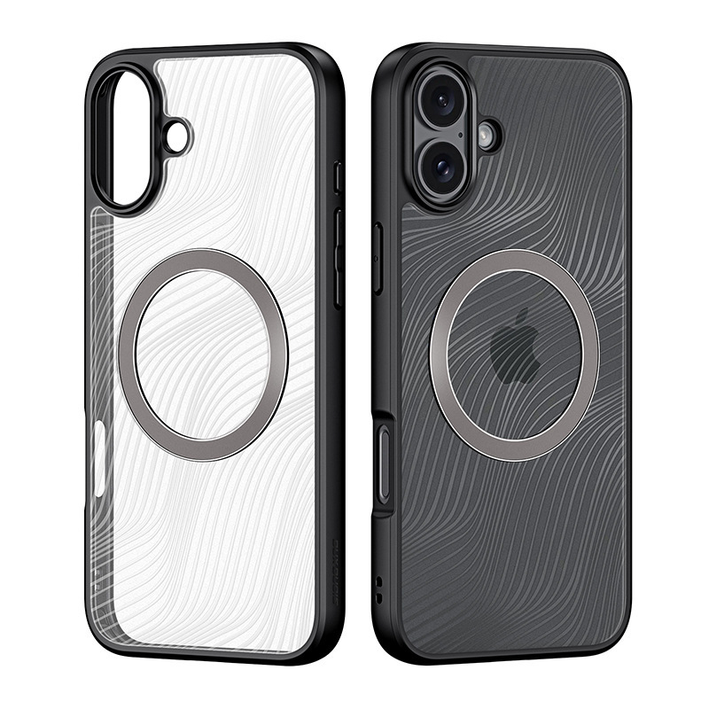 卸売りはiPhone17/16携帯ケースMagSafeマグネットアップル15バックケース透明フロストcaseを適用する|undefined