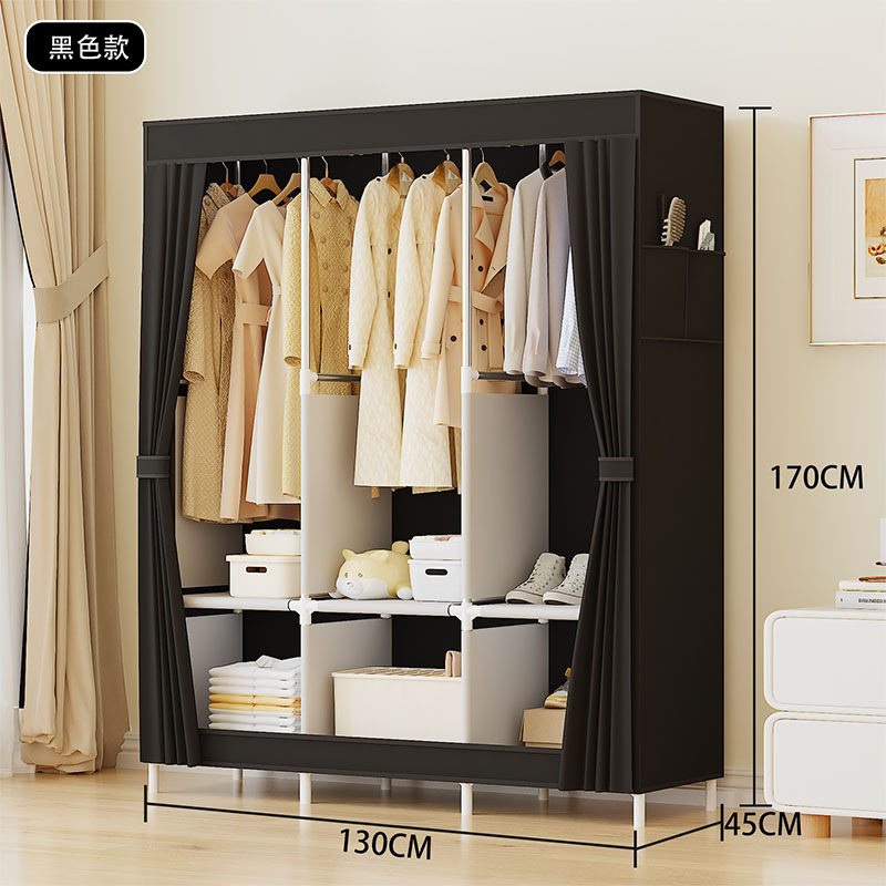 Gabinete multifuncional no tejido a prueba de polvo para el hogar simple y asequible Gabinete del dormitorio SHEIN / TEMU