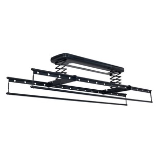 Electric drying rack 3mm steel wire rope durable space aluminum material lifting lighting factory direct sales