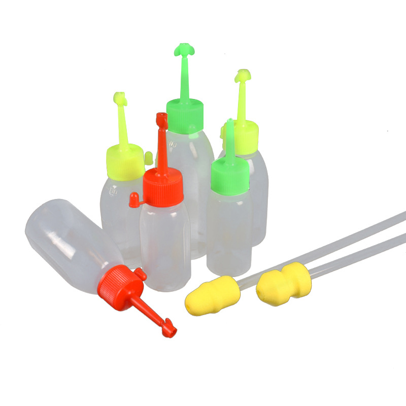 Cerdo desechable cabeza grande y pequeño esperma Tubo de transfusión de esperma de cerdo botella de transfusión de esperma siembra artificial tubo de inseminación de cría de fertilización botella de semen