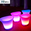 LED light -glowing wine barrel bar champagne barrel KTV beer red wine ice bucket creative colorful ice cubes bucket ice