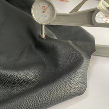 头层牛皮黑色荔枝纹牛皮箱包皮真皮皮料头层牛皮中荔枝纹