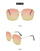 Tide, sunglasses, square glasses, fitted, 2020, Korean style, internet celebrity