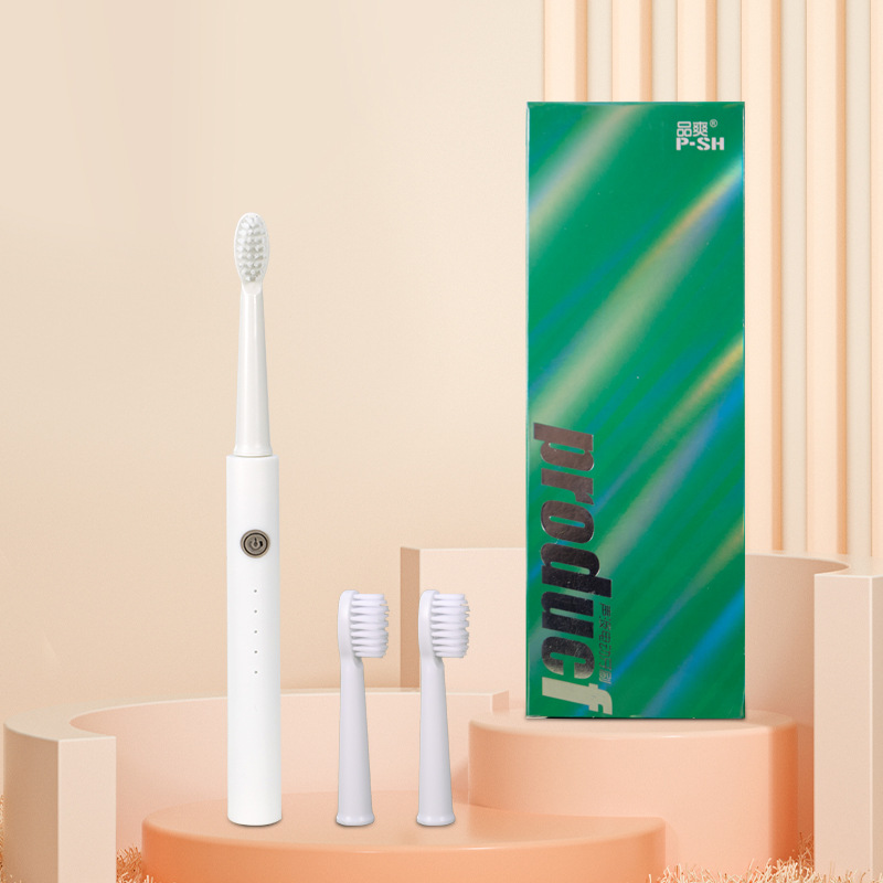 Carga de 5 velocidades Cepillo de dientes eléctrico de lana suave para adultos Impermeable para parejas Cepillo de dientes de limpieza gingival al por mayor Limpieza y blanqueamiento