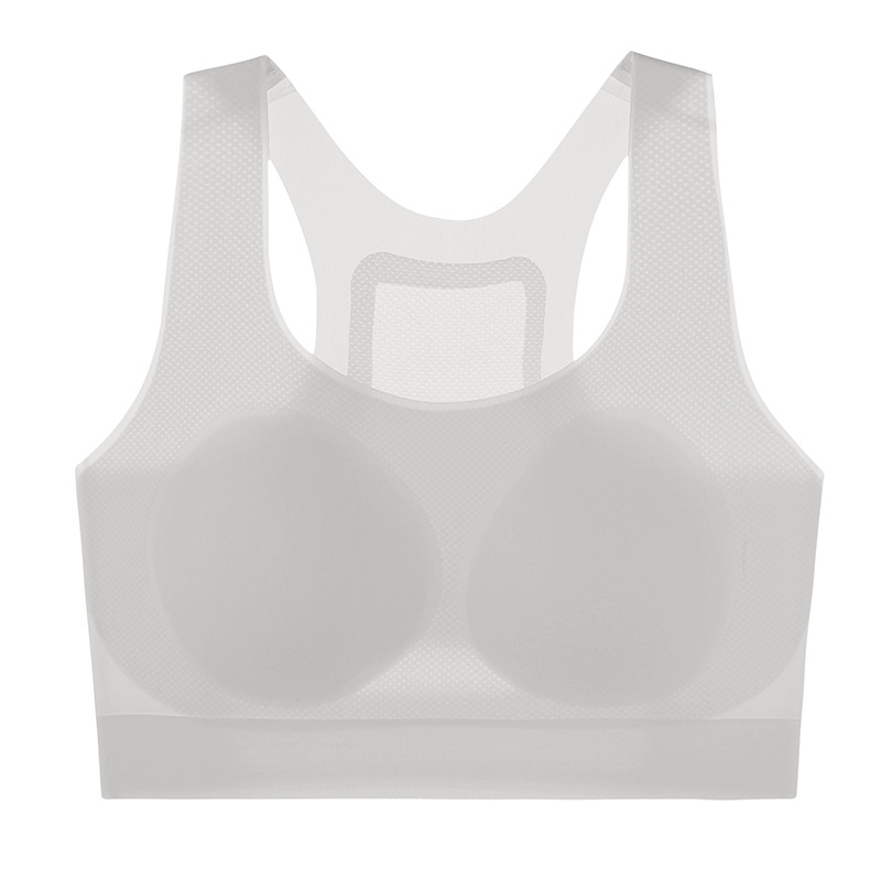 en desarrollo con cojín de pecho ropa interior de hielo sin marca antichoque deportes corrección tipo de respiro tipo chaleco transpirable para estudiantes