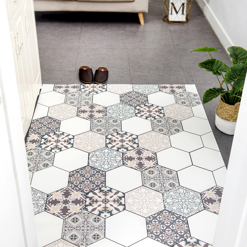 Entrance Floor Mat Scrubable Household Entrance Carpet Cuttable Entrance Door Mat Bedroom Waterproof Mat Foot Mat