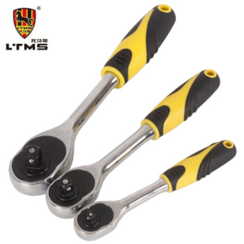 托马斯工具手动棘轮扳手 大飞中飞小飞 正反快速脱落套筒扳手工具