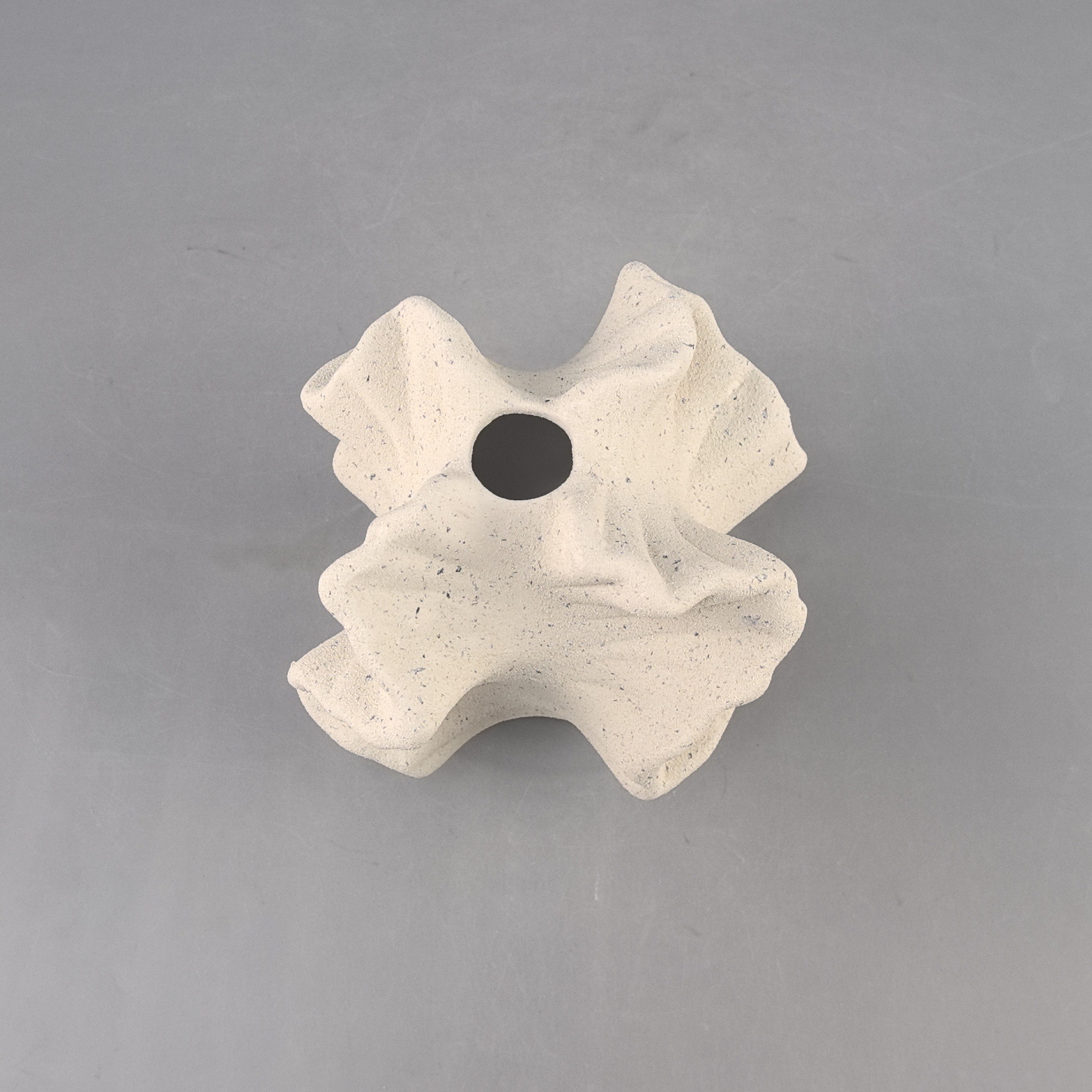 Decoración para el hogar vasijas creativas de cerámica blanca esmerilada de textura hidropónica flor seca vasijas de cerámica