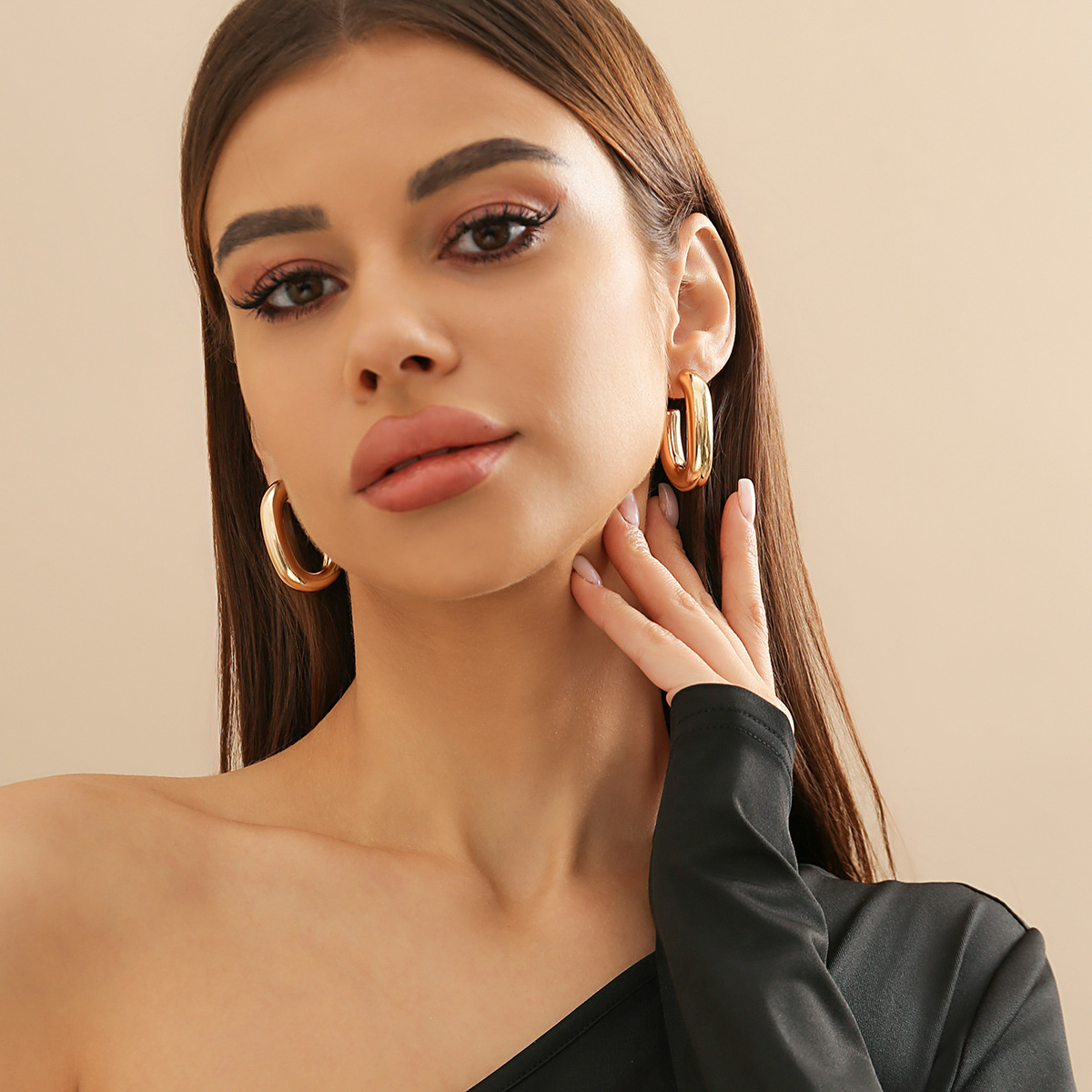10g Weight Alloy Ear Needle Material Drop Earrings Classification 1 Pair Quantity Casual Occasion CCB Material Geometric Pattern Women's Gender Plating Design Simple Style Style 1 Pair Simple Style Geometric Plating CCB Drop Earrings 23