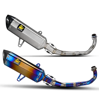 Exhaust Pipe Scorpion Hexagonal Carbon | Motorcycle exhaust pipe